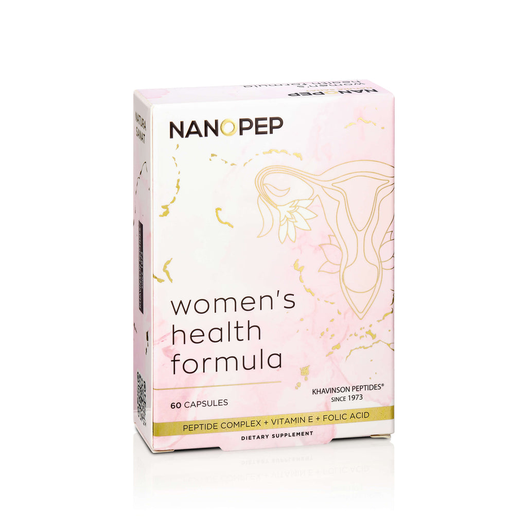 NATURA SANAT Women’s Health Formula - peptide bioregulator supplement for ovaries, 60 capsules