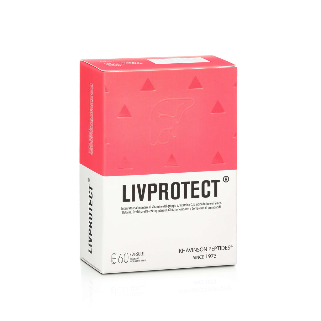 LIVPROTECT - peptide bioregulator supplement for the liver, 60 capsules